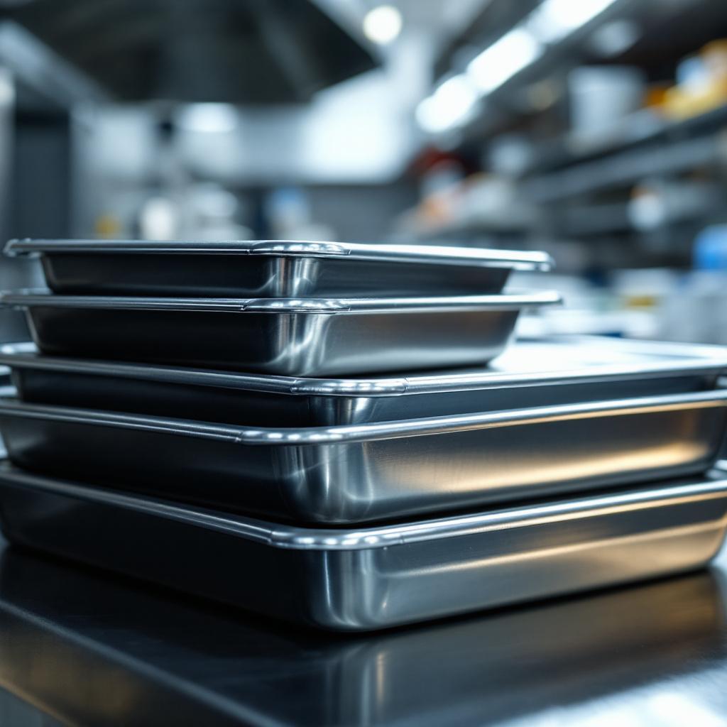 Bandejas en Aceros Inoxidables