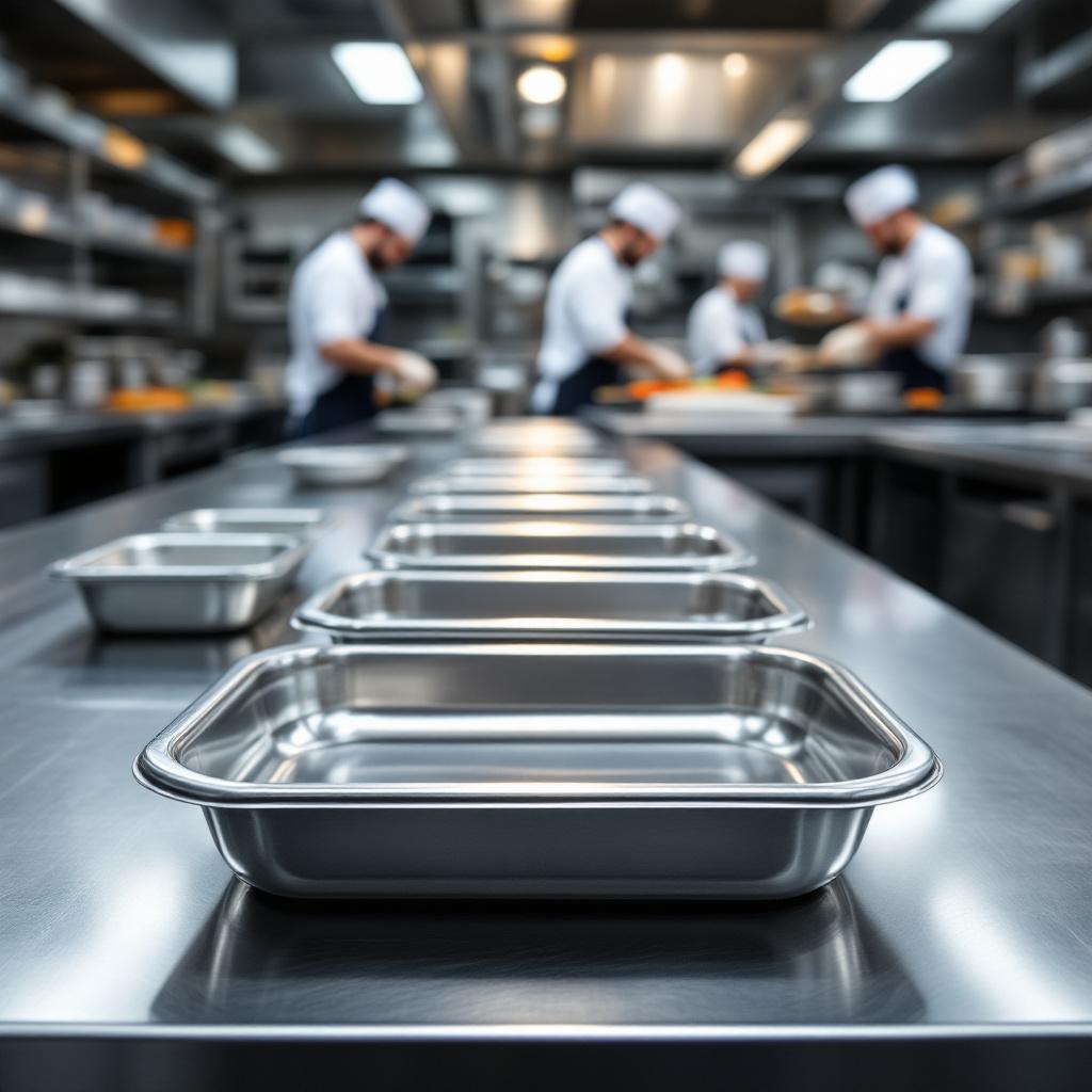 Bandejas en Aceros Inoxidables