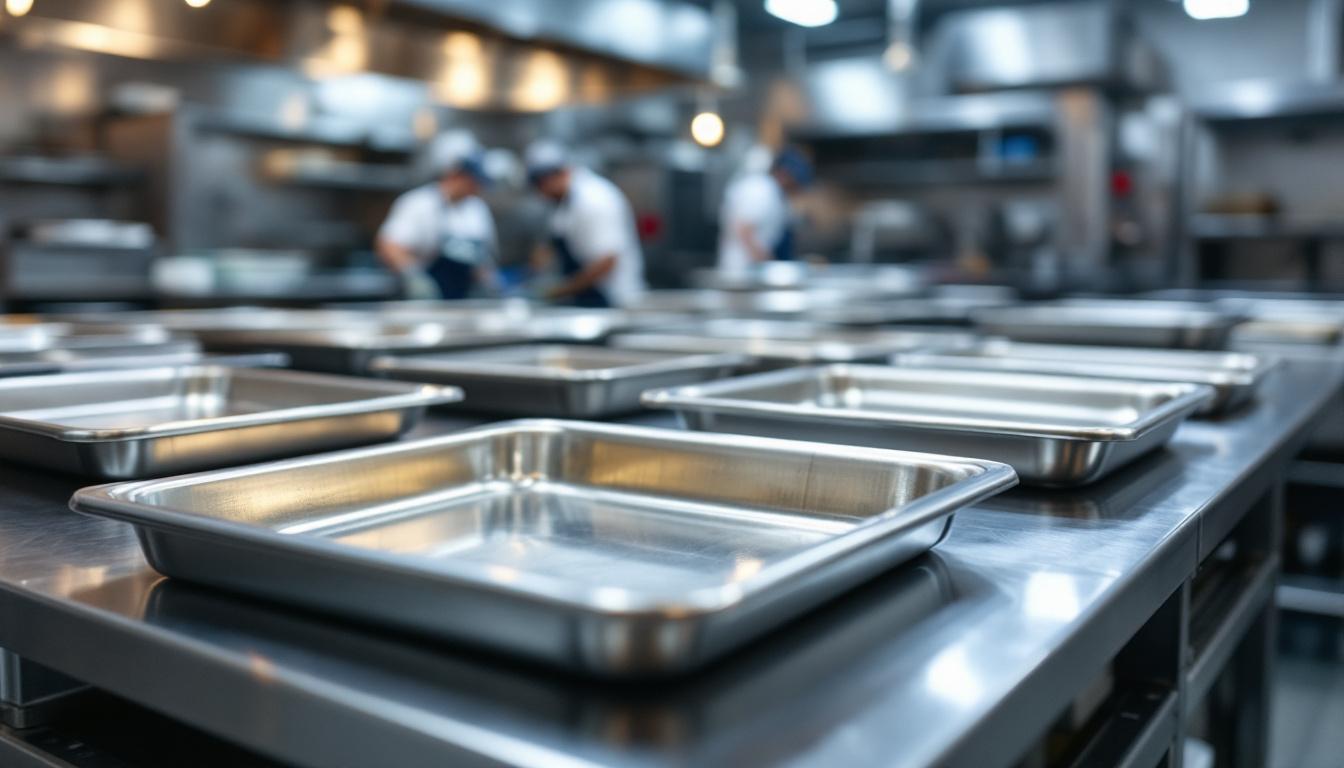 Bandejas en Aceros Inoxidables